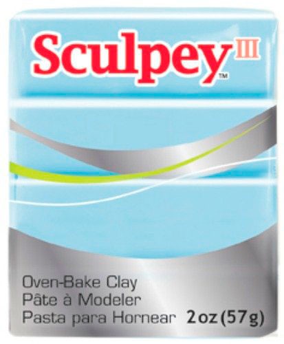 SCULPEY III COLORES NUEVOS PASTILLA 56 GRAMOS : Unidades:1 unidad, color:1144 SKY BLUE