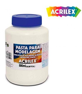 PASTA MODELADO ACRÍLICA ACRILEX 500 ML