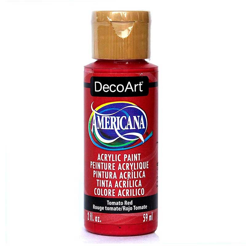 ACRÍLICO AMERICANA 59 ML ROJOS Y BURDEOS : color:169 TOMATO RED