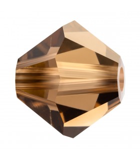TUPI CRISTAL PRECIOSA 3MM SMOKE TOPAZ 42 UNIDADES