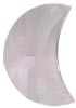 LUNA FACETADA DE CRISTAL SWAROVSKI DE 30 x 20 mm : Unidades:1 unidad, color:Rosaline