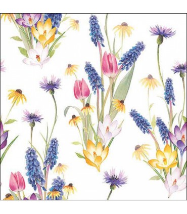 SERVILLETAS AMBIENTE 33x33cm 20 UD HELLO SPRING