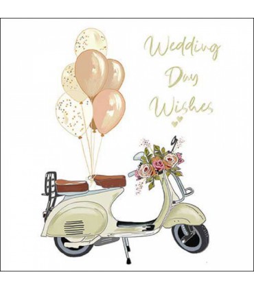 SERVILLETAS AMBIENTE 33x33cm 20UD VESPA BODA