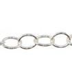 CADENA OVAL 4x3 mm HILO 0,5 MM PLATA 25 CM