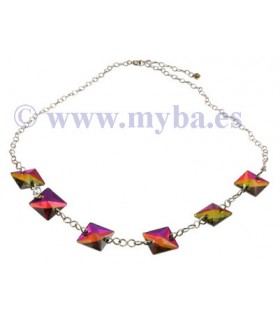 CADENA OVAL 4x3 mm HILO 0,5 MM PLATA 25 CM