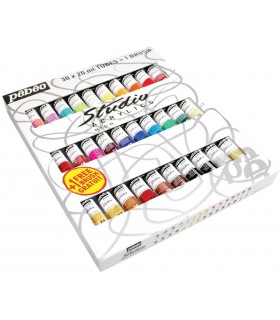 PACK OFERTA ACRILICO STUDIO 30 TUBOS DE 20ML