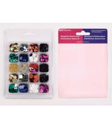 KIT DE LENTEJUELAS DE 8 mm Y GRANITO