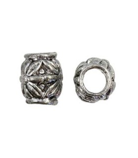 CILINDRO 11x9 MM PLATINO 6 UNI. AGUJ. 4 MM