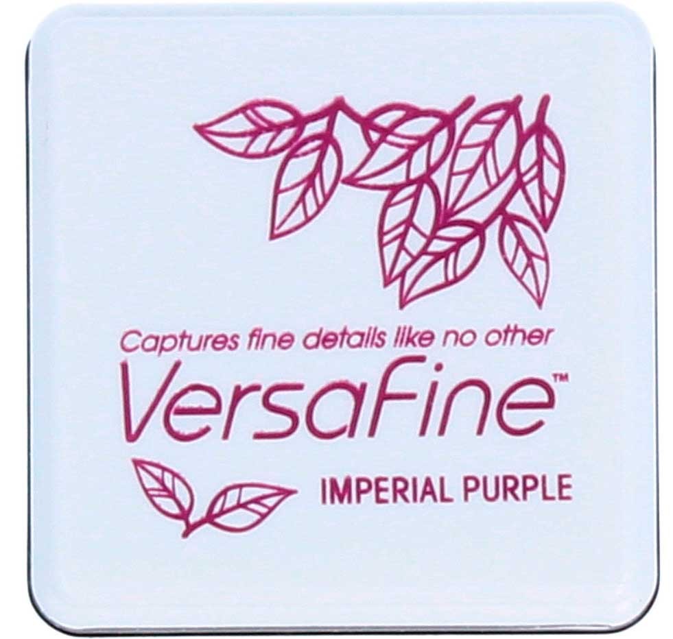 TAMPÓN TINTA VERSAFINE TSUKINEKO 3 cm x 3 cm : VERSAFINE:37 IMPERIAL PURPLE