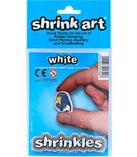 6 HOJAS PLÁSTICO MÁGICO SHRINKLES 13x10 CM