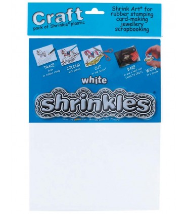 6 HOJAS PLÁSTICO MÁGICO SHRINKLES 26,2x20,2 CM