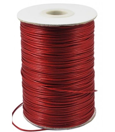 CORDÓN DE ALGODÓN ENCERADO 1 MM x 5 METROS