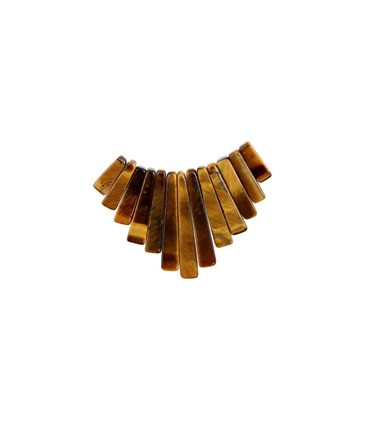 FAN OJO TIGRE NATURAL 13 PIEZAS 45x28mm TOTAL APR