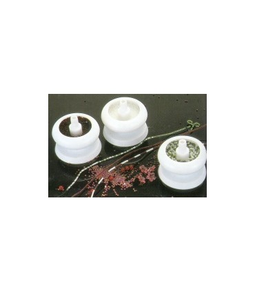 MOLINILLO DE PLÁSTICO PARA ENSARTAR CUENTAS.