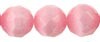 BOLAS CRISTAL OJO GATO FACETADAS  12 MM HILO 35 CM : COLORES:12 ROSA CLARO