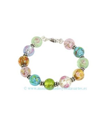 BOLAS PAN ORO O PLATA 12 MM HILO MIX DE 40 CM