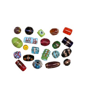 CRISTAL ARTESANAL MIX FANCY 01 100 GRAMOS APROX.