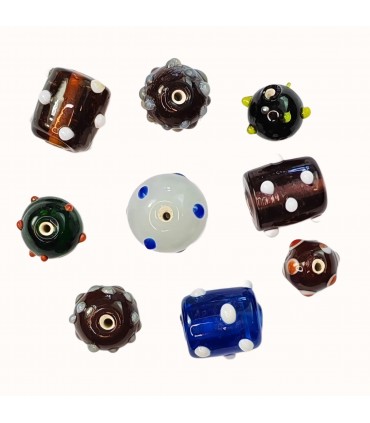 CRISTAL ARTESANAL MIX PUNTOS 100 GRAMOS APROX.