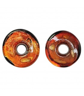 DONUT CRISTAL INDIO 39x39x6 MM 2 UNIDADES