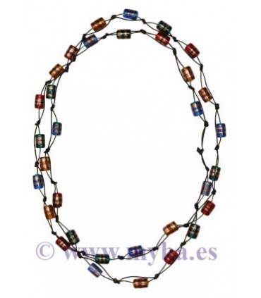 CRISTAL LAMPWORK MIX CILINDROS 15x11 MM 100 GR