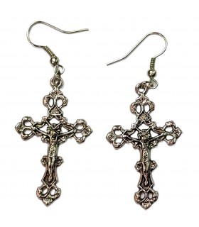 PENDIENTES PLATA TIBETANA MODELO SORPRESA 35-71 MM