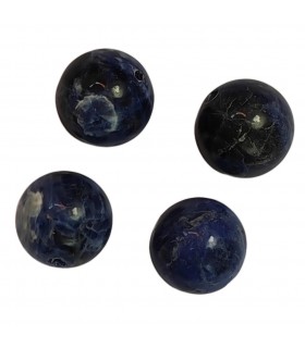 BOLAS SODALITA NATURAL 12 MM 2 UNIDADES