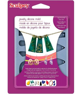 MOLDE SILICONA SCULPEY SEGURO HORNO JOYERÍA