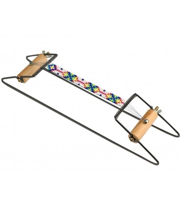 TELAR METÁLICO PARA TEJER CON ABALORIOS