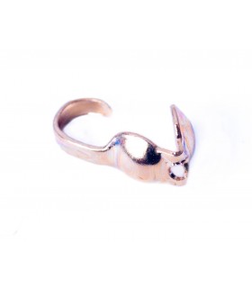 TAPA NUDOS DORADO 100 UNIDADES 3,8X8,2MM