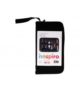 SET 8 HERRAMIENTAS BISUTERÍA Y MINIATURAS INNSPIRO