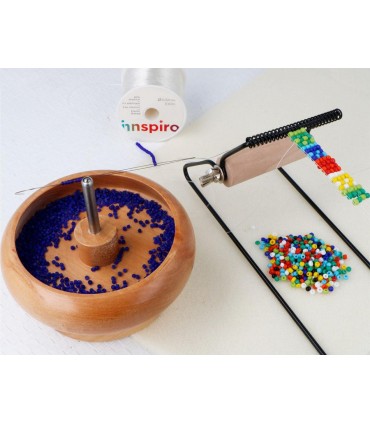 ROCALLA DE VIDRIO REDONDA 2,3MM 500GR MIX OPACO