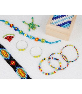 ROCALLA DE VIDRIO REDONDA 2,3MM 500GR MIX OPACO