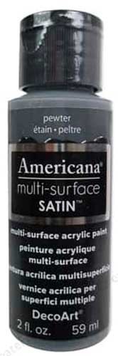 ACRÍLICO AMERICANA MULTI SURFACE SATIN 59 ML : AMERICANA MULTI-SURFACE:569 PELTRE