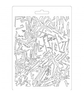 MOLDE FINO MODELADO 21x15 CM GLASS EFFECT