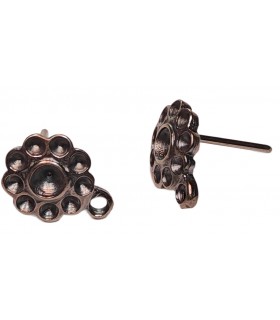 PAREJA PENDIENTES CÍRCULO 10 MM