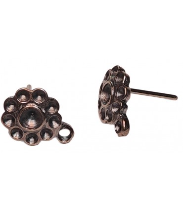 PAREJA PENDIENTES CÍRCULO 10 MM