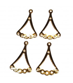 TRIÁNGULO 1, 5 TALADROS 23 x 15 mm 4 UNIDADES