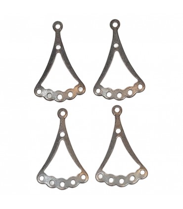 TRIÁNGULO 1, 5 TALADROS 23 x 15 mm 4 UNIDADES