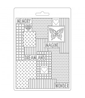 MOLDE FINO MODELADO 21x15 CM DAYDREAM PATCHWORK