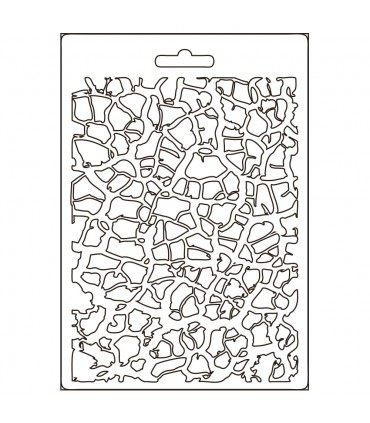 MOLDE FINO MODELADO 21x15 CM CRACKLE SAVANA