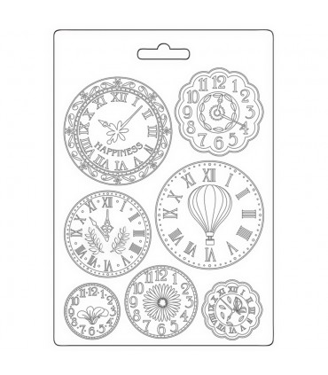 MOLDE FINO MODELADO 21x15 CM WELCOME HOME RELOJES