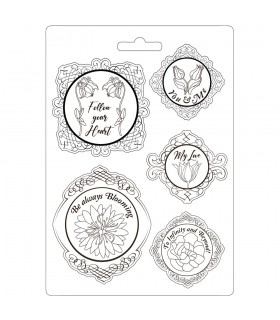 MOLDE FLEXIBLE PVC STAMPERIA 21x29 CM GARDEN HOUSE