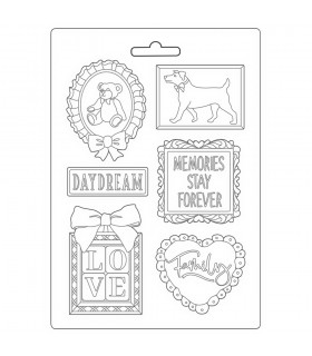 MOLDE FLEXIBLE PVC STAMPERIA 21x29 CM DAYDREAM