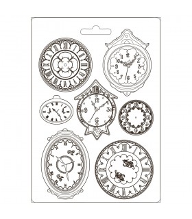 MOLDE FLEXIBLE PVC STAMPERIA 21x29 CM CLOCKS