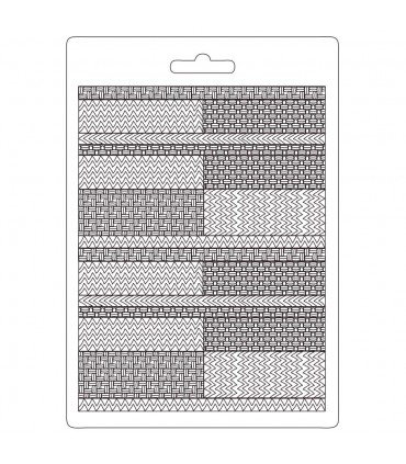 MOLDE FINO MODELADO 21x15 CM BAUHAUS TEXTILE