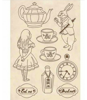 FORMAS MADERA 21x14 CM ALICIA