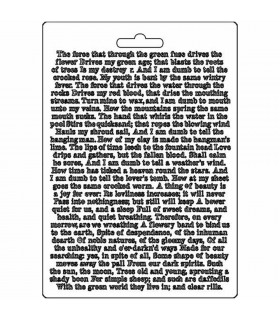 MOLDE FINO MODELADO 21x15 CM JOURNAL