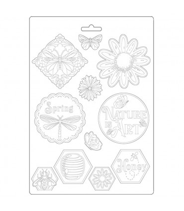 MOLDE FLEXIBLE PVC STAMPERIA 21x29CM NATURE IS ART