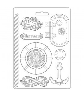 MOLDE FLEXIBLE PVC STAMPERIA 21x29 CM NAVIGATE