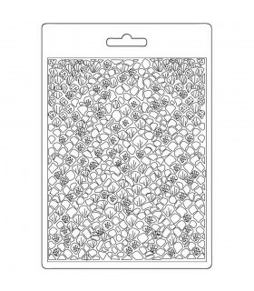 MOLDE FINO MODELADO 21x15 CM ESCAMAS